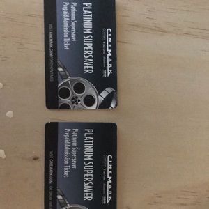Two movie tickets